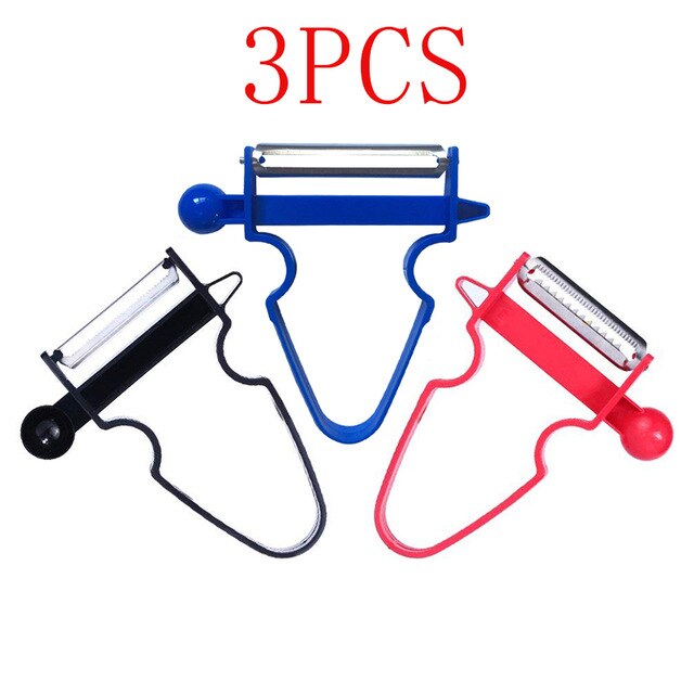 1/3PCS Stainless Vegetable Julienne Cutter Paring Knife Fruit Peeler Grater Vegetable Slicer Kitchen Tools Supplies Accessories - Cookinero