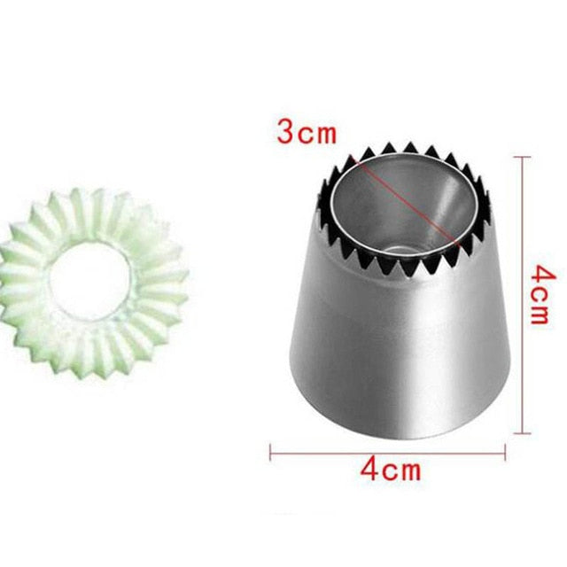 1/3/5/7pc/set of chrysanthemum Nozzle Icing Piping Pastry Nozzles kitchen gadget baking accessories Making cake decoration tools - Cookinero