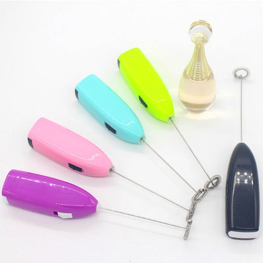 1pc Milk Drink Coffee Whisk Mixer Electric Egg Beater Frother Foamer Mini Handle Stirrer Practical Kitchen Cooking Tool - Cookinero
