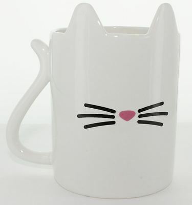 Cat Mug Coffe Tea Cup Stoneware Dishwasher & Microwave Safe By Gift Republic - Cookinero
