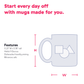 Coffe And Wine Are Happy Perfect Days Gift Coffee Mug - Cookinero