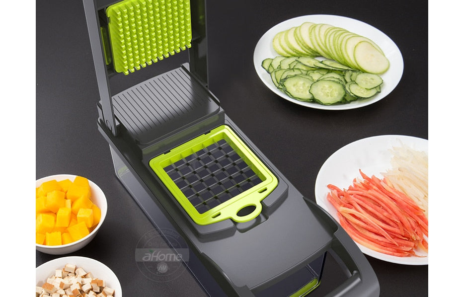 Mandoline Vegetable Fruits Tool Grater Cutter Shredder Garlic Meat Chopper Carrot Potato Slicer Salad Maker Kitchen Gadgets - Cookinero