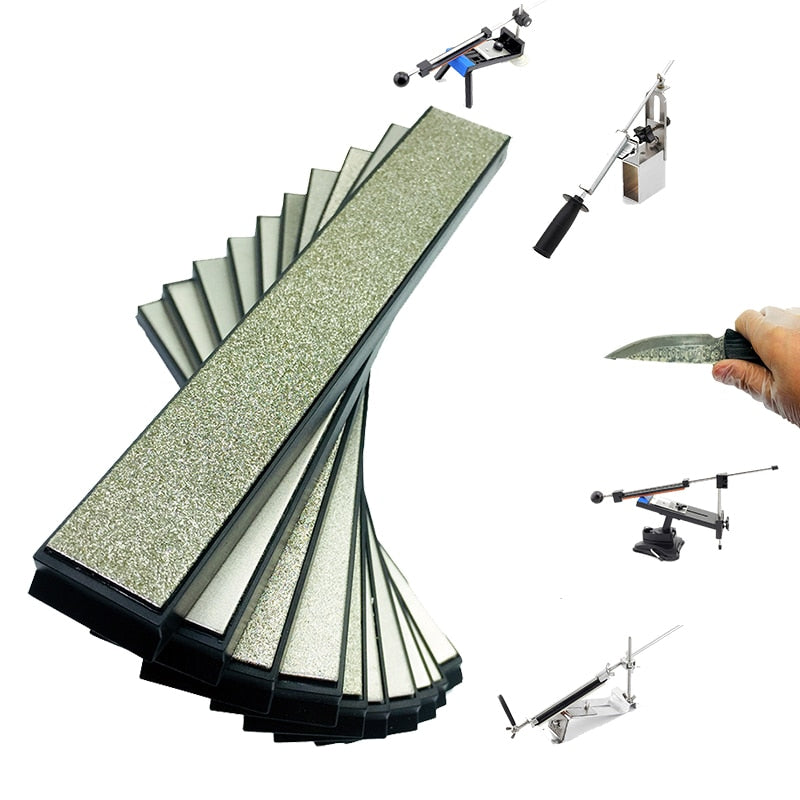 80-3000 Grit Kitchen Scissors Razors knife sharpener diamond whetstone Ruixin Pro EDGE stone - Cookinero