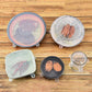 6Pcs Kitchen Universal Accessories Silicone Reusable Food Wrap Bowl Pot Cover Silicone Stretch Lids Cooking Cookware Tools - Cookinero