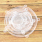 6Pcs Kitchen Universal Accessories Silicone Reusable Food Wrap Bowl Pot Cover Silicone Stretch Lids Cooking Cookware Tools - Cookinero