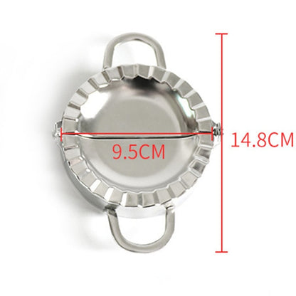 New DIY Dumplings Maker Tool 304 Stainless Steel Jiaozi Pierogi Mold Dumpling Mold Clips Baking Molds Pastry Kitchen Accessories - Cookinero