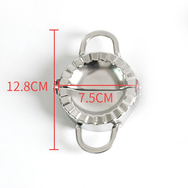 New DIY Dumplings Maker Tool 304 Stainless Steel Jiaozi Pierogi Mold Dumpling Mold Clips Baking Molds Pastry Kitchen Accessories - Cookinero