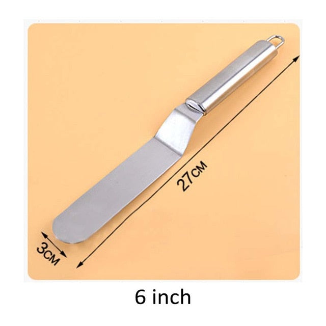 Cake Decorating Tools Stainless Steel  Baking & Pastry Tools Portable Cream Spatula Cake Butter Accessories Kitchen Gadgets - Cookinero