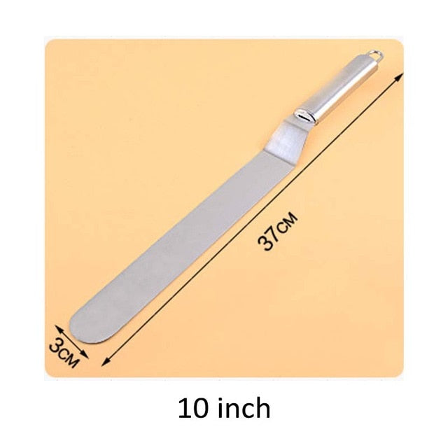 Cake Decorating Tools Stainless Steel  Baking & Pastry Tools Portable Cream Spatula Cake Butter Accessories Kitchen Gadgets - Cookinero