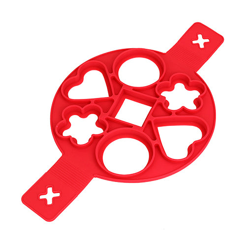 1Pcs Silicone Non Stick Fantastic Egg Pancake Maker Ring Kitchen Baking Omelet Moulds Flip cooker Egg Ring Mold - Cookinero
