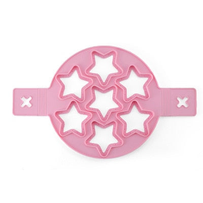 1Pcs Silicone Non Stick Fantastic Egg Pancake Maker Ring Kitchen Baking Omelet Moulds Flip cooker Egg Ring Mold - Cookinero