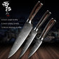 XITUO Chef Bread Eviscerate Sliced Fruit Chinese Japanese Kitchen Knife Sharp Utility santoku Complete Damascus Pattern Cooking - Cookinero