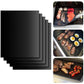 Meijuner 2pcs Non-stick BBQ Grill Mat Baking Mat Teflon Cooking Grilling Sheet Heat Resistance Easily Cleaned Kitchen Tools - Cookinero