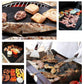 Meijuner 2pcs Non-stick BBQ Grill Mat Baking Mat Teflon Cooking Grilling Sheet Heat Resistance Easily Cleaned Kitchen Tools - Cookinero