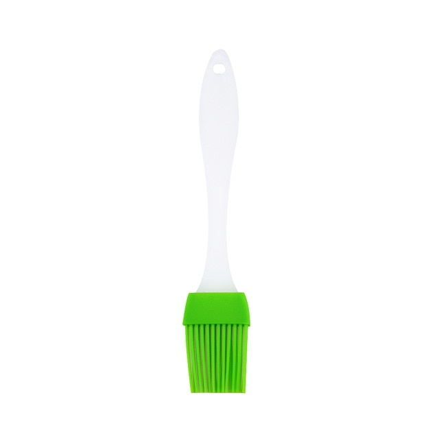 1pcs Six Color Silica Gel Brush High Temperature Baking Barbecue Brush Baking Tool Silica Gel Oil Brush PP Handle - Cookinero