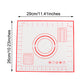 Silicone Baking Mats Sheet Pizza Dough Non-Stick Maker Holder Pastry Kitchen Gadgets Cooking Tools Utensils Bakeware Accessories - Cookinero