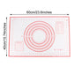 Silicone Baking Mats Sheet Pizza Dough Non-Stick Maker Holder Pastry Kitchen Gadgets Cooking Tools Utensils Bakeware Accessories - Cookinero