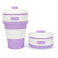Coffee Mugs Travel Collapsible Silicone Cup Folding Water Cups BPA FREE Food Grade Drinking Ware Mug Tea Coffee Cups - Cookinero
