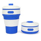 Coffee Mugs Travel Collapsible Silicone Cup Folding Water Cups BPA FREE Food Grade Drinking Ware Mug Tea Coffee Cups - Cookinero