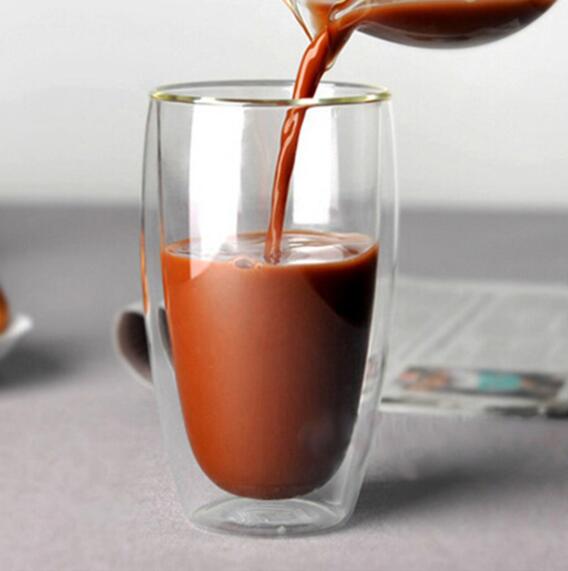 Heat-resistant Double Wall Glass Cup Beer Coffee Cup Handmade Creative Beer Mug Tea Cup Whiskey Glass Cups Drinkware - Cookinero