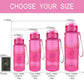 ZORRI Bottle For Water Protein Shaker Portable Motion Sports Water Bottle Bpa Free Plastic For Sports Camping Hiking Gourde - Cookinero