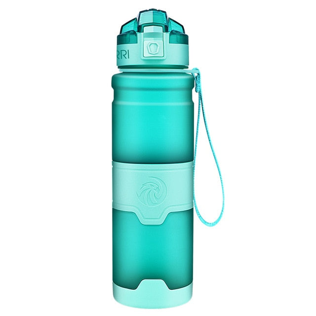 ZORRI Bottle For Water Protein Shaker Portable Motion Sports Water Bottle Bpa Free Plastic For Sports Camping Hiking Gourde - Cookinero
