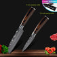 Kitchen knives Set Professional Chef Knives Japanese 7CR17 440C High Carbon Stainless Steel Imitation Damascus Pattern Knife Set - Cookinero
