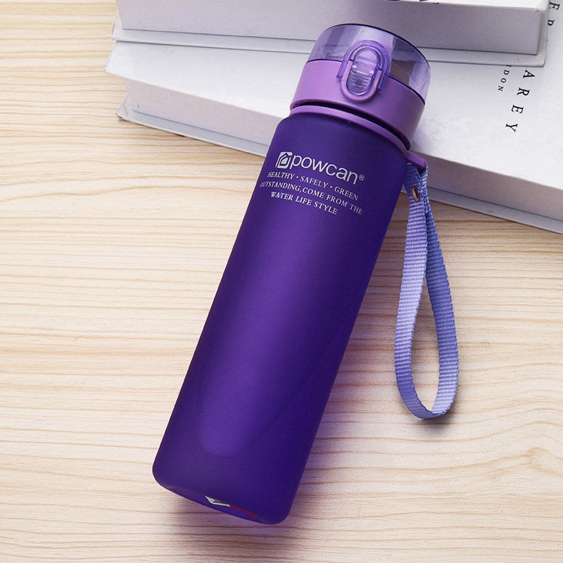 Water Bottle 560ML 400ML Plastic Drinkware Tour Outdoor Sport School Leak Proof Seal Gourde Climbing Water Bottles - Cookinero