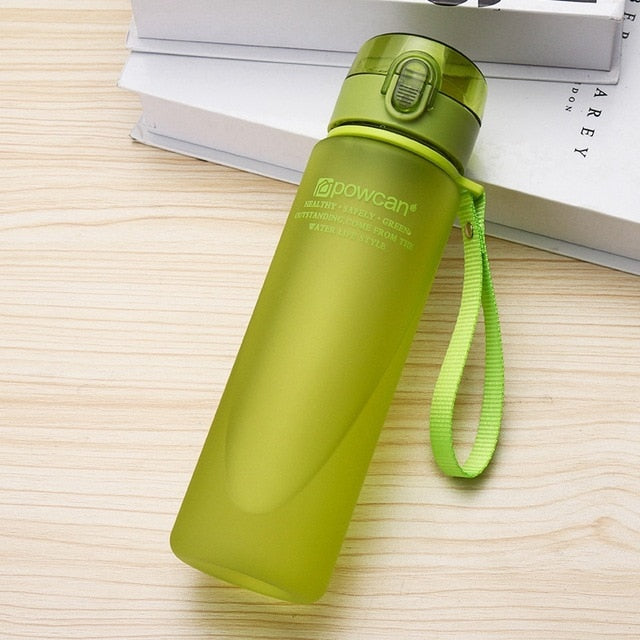 Water Bottle 560ML 400ML Plastic Drinkware Tour Outdoor Sport School Leak Proof Seal Gourde Climbing Water Bottles - Cookinero