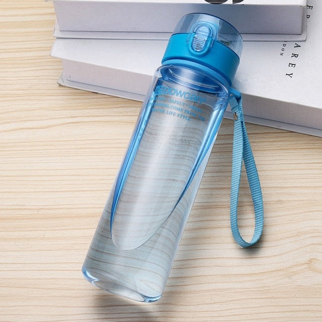 Water Bottle 560ML 400ML Plastic Drinkware Tour Outdoor Sport School Leak Proof Seal Gourde Climbing Water Bottles - Cookinero