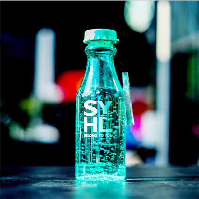 New 550ml Sport Travel Water Bottle Leak-proof Unbreakable Plastic Bottles Portable For Bicycle Outdoor Running Camping - Cookinero