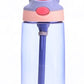 New 500ML 4 Colors Baby Water Bottles Infant Newborn Cup Children Learn Feeding Straw Juice Drinking Bottle BPA Free for Kids - Cookinero
