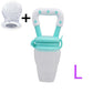 Baby Food Feeder Pacifier Fresh Fruit Feeder Infant Teething Toy Nibbler Teether Pacifier Safe Silicone Pacifier for Baby S M L - Cookinero