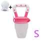 Baby Food Feeder Pacifier Fresh Fruit Feeder Infant Teething Toy Nibbler Teether Pacifier Safe Silicone Pacifier for Baby S M L - Cookinero
