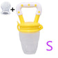 Baby Food Feeder Pacifier Fresh Fruit Feeder Infant Teething Toy Nibbler Teether Pacifier Safe Silicone Pacifier for Baby S M L - Cookinero