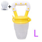 Baby Food Feeder Pacifier Fresh Fruit Feeder Infant Teething Toy Nibbler Teether Pacifier Safe Silicone Pacifier for Baby S M L - Cookinero