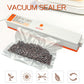Vacuum Sealer Packaging Machine 220V/110V Household Food Vacuum Sealer Film Sealer Vacuum Packer Including 15Pcs Bags - Cookinero