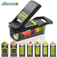 Mandoline Vegetable Fruits Tool Grater Cutter Shredder Garlic Meat Chopper Carrot Potato Slicer Salad Maker Kitchen Gadgets - Cookinero