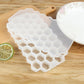 BPA Free Honeycomb Ice Cube Tray 37 Cubes Silicone Ice Cube Maker Mold With Lids For Ice Cream Party Whiskey Cocktail Cold Drink - Cookinero