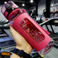 UZSPACE Sport Water Bottles Portable Gym anti-fall Leak-proof large Capacity fitness Kettle Tritan Plastic Drink bottle BPA Free - Cookinero