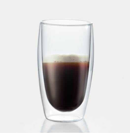 1pcs Double Wall Glass Cup Beer Coffee Heart Cups Heat Resistant Healthy Drink Mug Tea Mugs Transparent Drinkware Dropshipping - Cookinero
