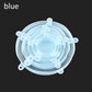 6Pcs Kitchen Universal Accessories Silicone Reusable Food Wrap Bowl Pot Cover Silicone Stretch Lids Cooking Cookware Tools - Cookinero