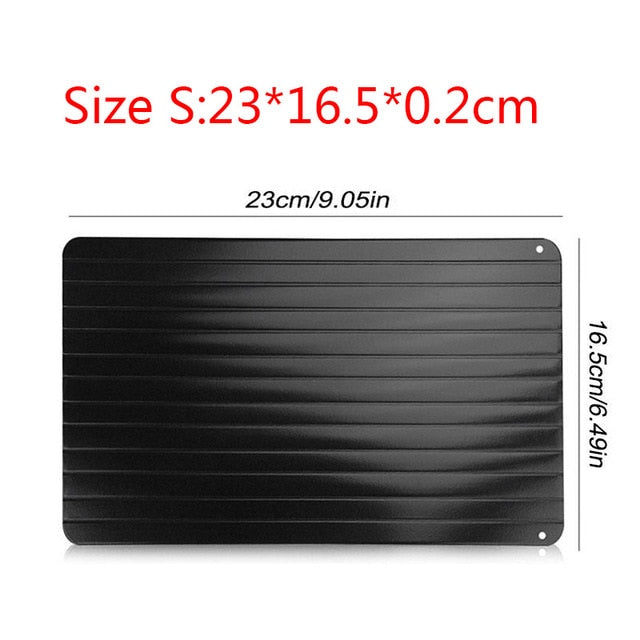 Meijuner Fast Defrosting Tray Thaw Frozen Food Meat Fruit Quick Defrosting Plate Board Defrost Kitchen Gadget Tool - Cookinero