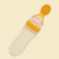 90ML Lovely Safety Infant Baby Silicone Feeding With Spoon Feeder Food Rice Cereal Bottle For Best Gift - Cookinero