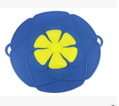 Silicone lid Spill Stopper Cover For Pot Pan Kitchen Accessories Cooking Tools Flower Cookware Home Kitchen Accessories Gadgets - Cookinero