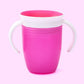 1PC 360 Baby Cups Can Be Rotated Magic Cup Baby Learning Drinking Cup LeakProof Child Water Cup Bottle 240ML Copos Learning cup - Cookinero
