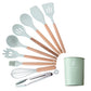 Silicone Kitchenware Cooking Utensils Set Heat Resistant Kitchen Non-Stick Cooking Utensils Baking Tools With Storage Box Tools - Cookinero