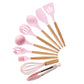 Silicone Kitchenware Cooking Utensils Set Heat Resistant Kitchen Non-Stick Cooking Utensils Baking Tools With Storage Box Tools - Cookinero