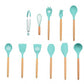 Silicone Kitchenware Cooking Utensils Set Heat Resistant Kitchen Non-Stick Cooking Utensils Baking Tools With Storage Box Tools - Cookinero