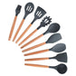 Silicone Kitchenware Cooking Utensils Set Heat Resistant Kitchen Non-Stick Cooking Utensils Baking Tools With Storage Box Tools - Cookinero